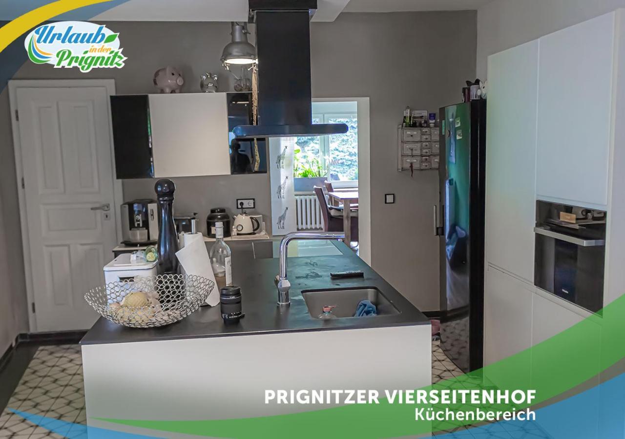 Bauernhof-Streichel-Zoo-Kombi-Familien-Suite-Im-Wald-Am-See Gulow 외부 사진