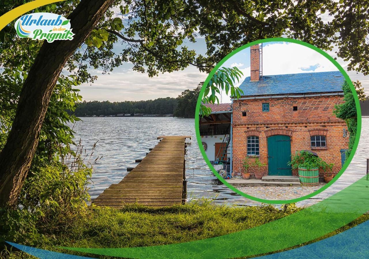 Bauernhof-Streichel-Zoo-Kombi-Familien-Suite-Im-Wald-Am-See Gulow 외부 사진