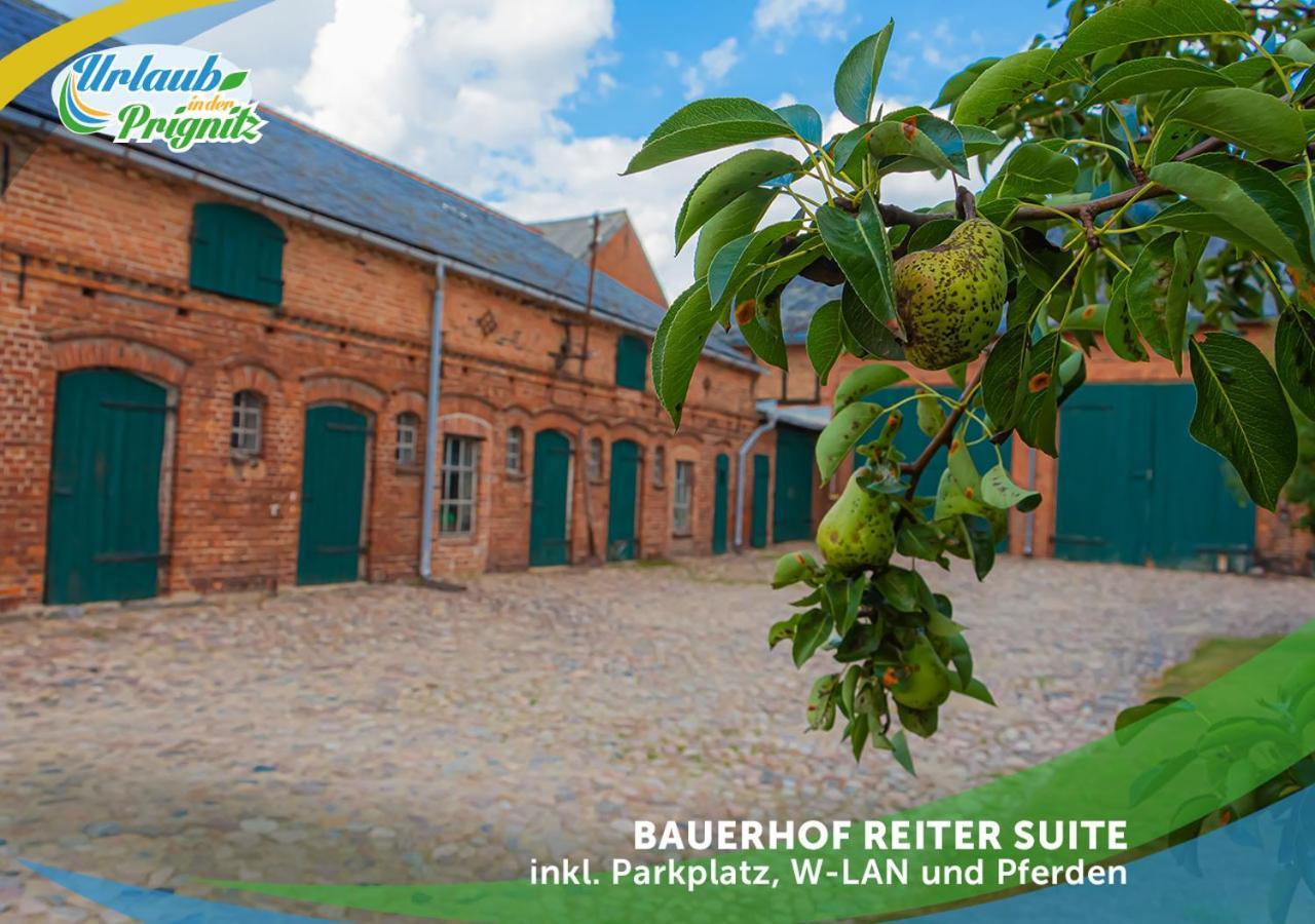 Bauernhof-Streichel-Zoo-Kombi-Familien-Suite-Im-Wald-Am-See Gulow 외부 사진