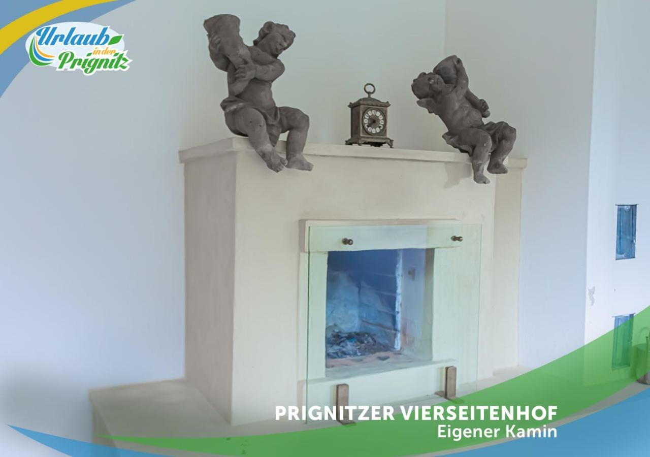 Bauernhof-Streichel-Zoo-Kombi-Familien-Suite-Im-Wald-Am-See Gulow 외부 사진