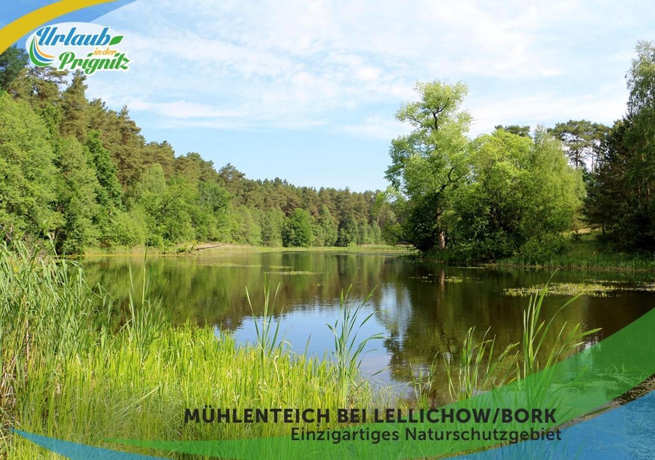 Bauernhof-Streichel-Zoo-Kombi-Familien-Suite-Im-Wald-Am-See Gulow 외부 사진