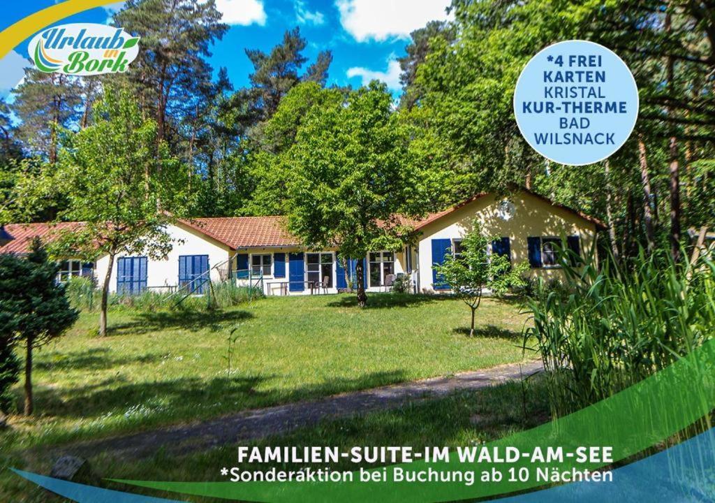 Bauernhof-Streichel-Zoo-Kombi-Familien-Suite-Im-Wald-Am-See Gulow 외부 사진
